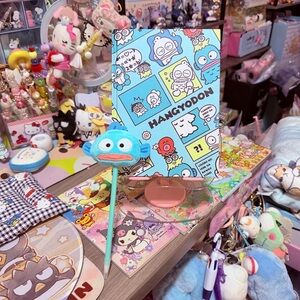 Hangyodon Notebook with Plush Pen